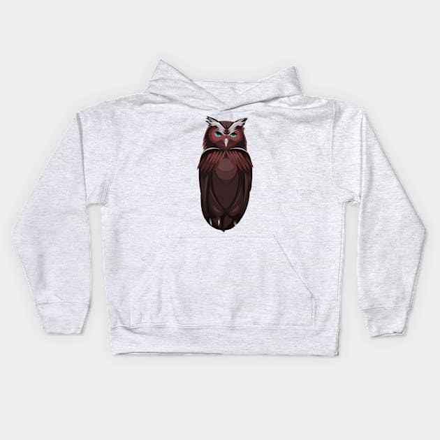 the Owl Kids Hoodie by siddick49